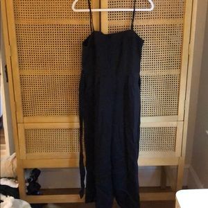 Lightly worn Black J Crew jumpsuit